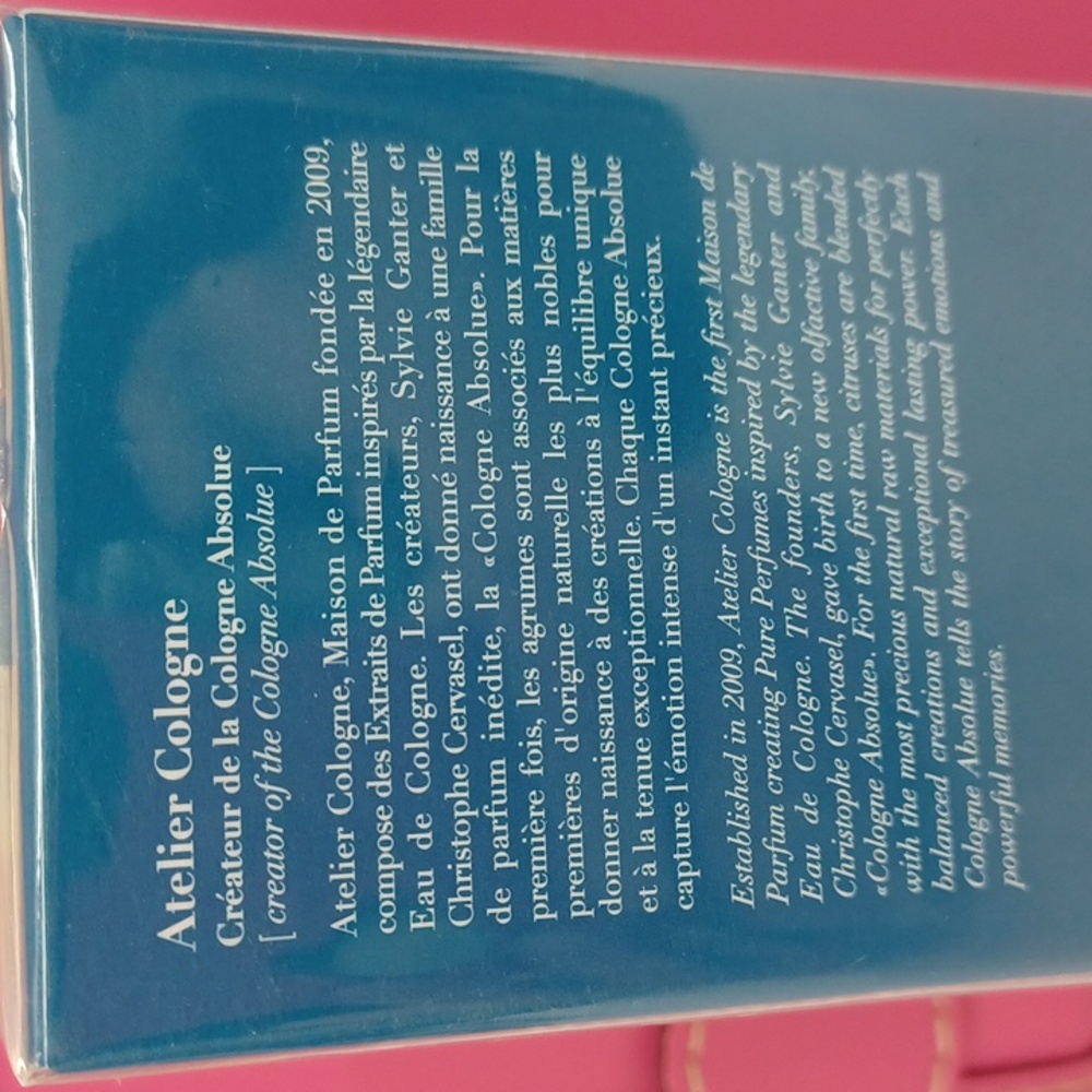 Atelier Cologne Paris Lemon Island NIB - Picture 6 of 8